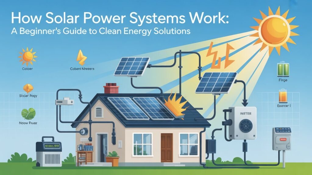 How Solar Power Systems Work: A Beginner’s Guide to Clean Energy Solutions